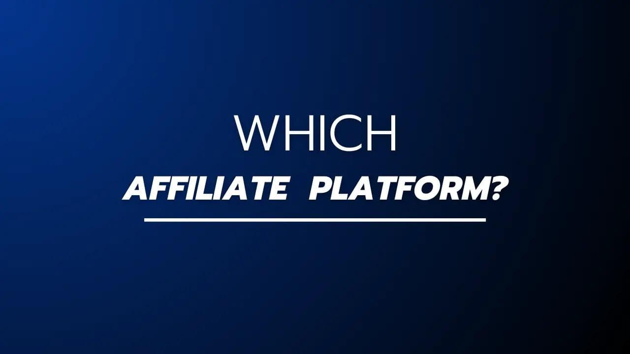 Which Affiliate Program Is The Best?